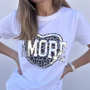 camiseta m/c corazón (+colores)