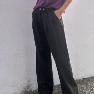 Pantalón oversize negro