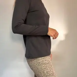 camiseta m/l básica elástica (+colores)