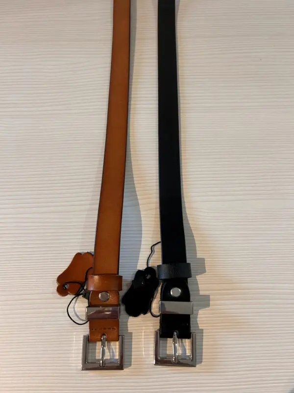 Cinturón hebilla cuadrada pequeña - Imagen 2