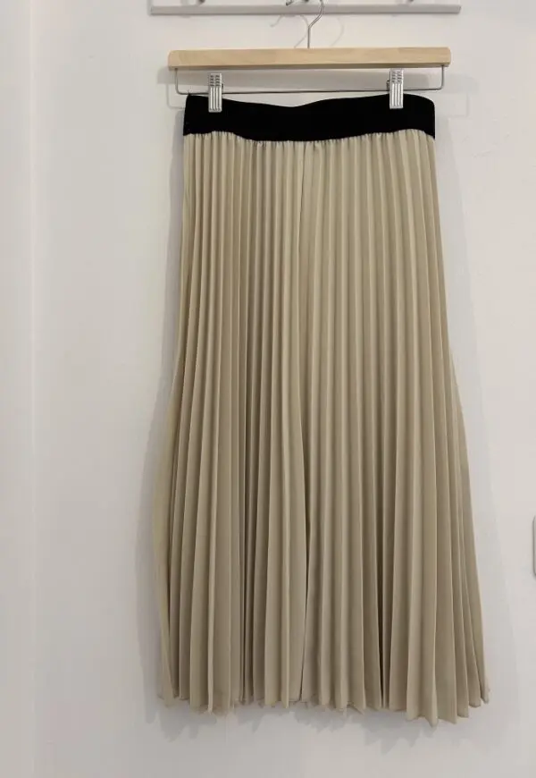 Falda midi plisada - Imagen 2