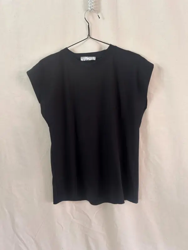 camiseta manga corta negra - Imagen 3
