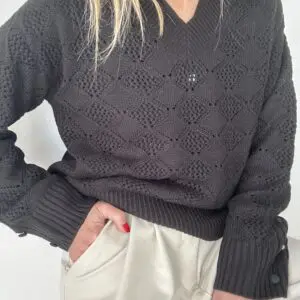 Jersey punto detalle calado (+colores)