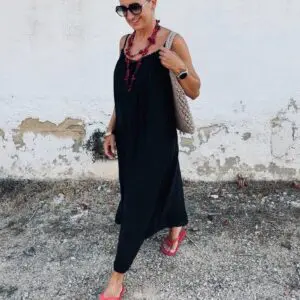 vestido midi tirantes de tencel (+colores)