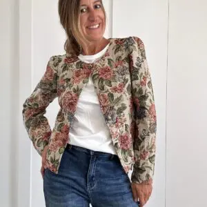 Chaqueta estampado floral