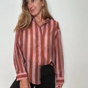Camisa vaporosa rayas