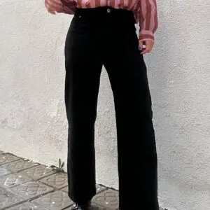 jeans recto negro